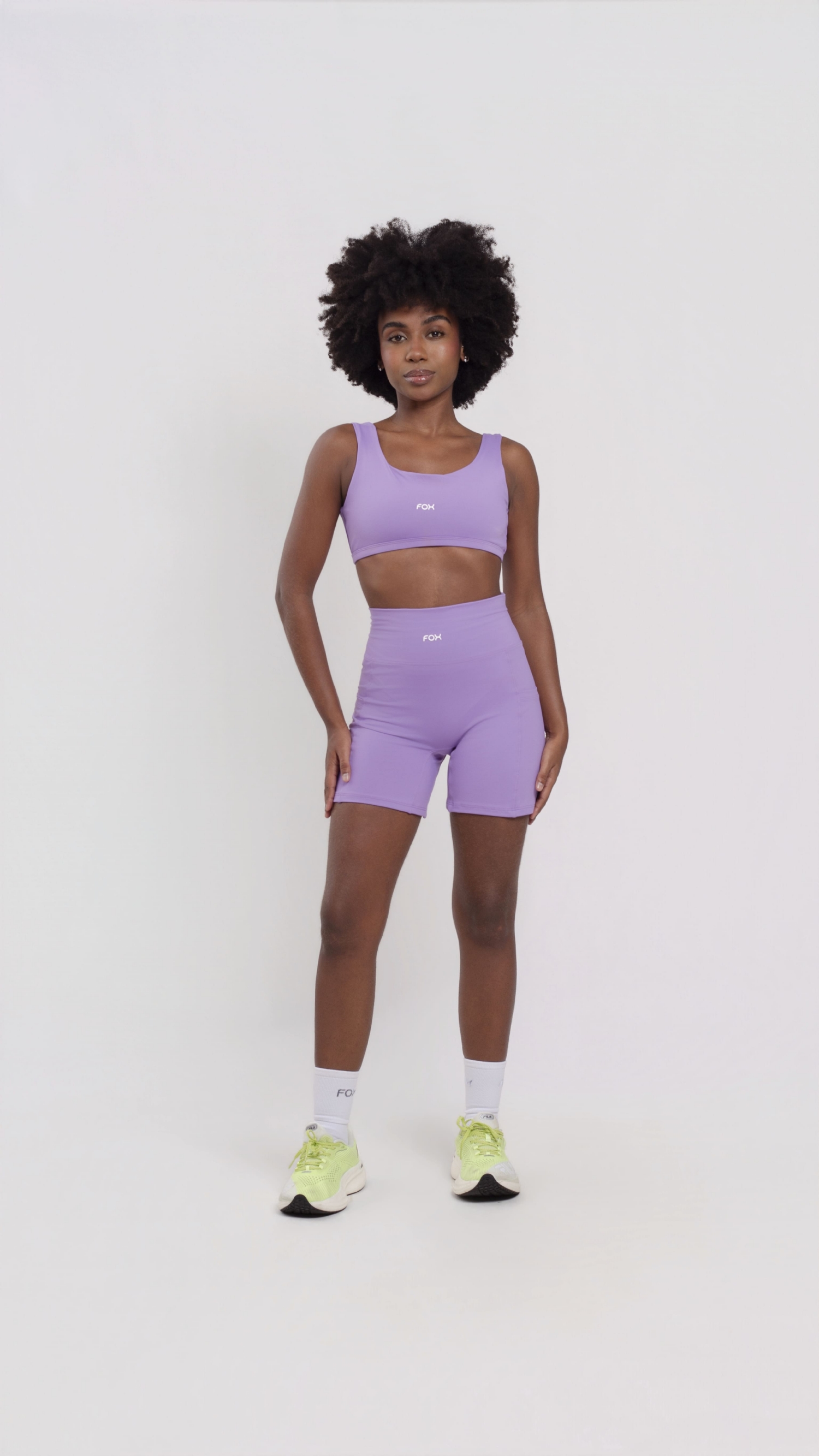 CONJUNTO SHORT LUNA VIOLETA